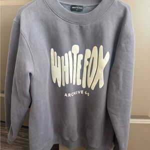 White Fox Boutique Gray Sweater